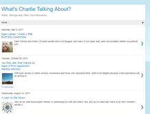 Tablet Screenshot of charliecourtland.com